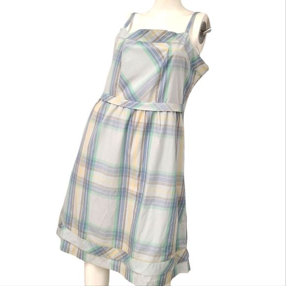 Horny Toad Plaid Summer Dress size XL - Picture 3 of 9
